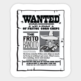 Frito Bandito Sticker